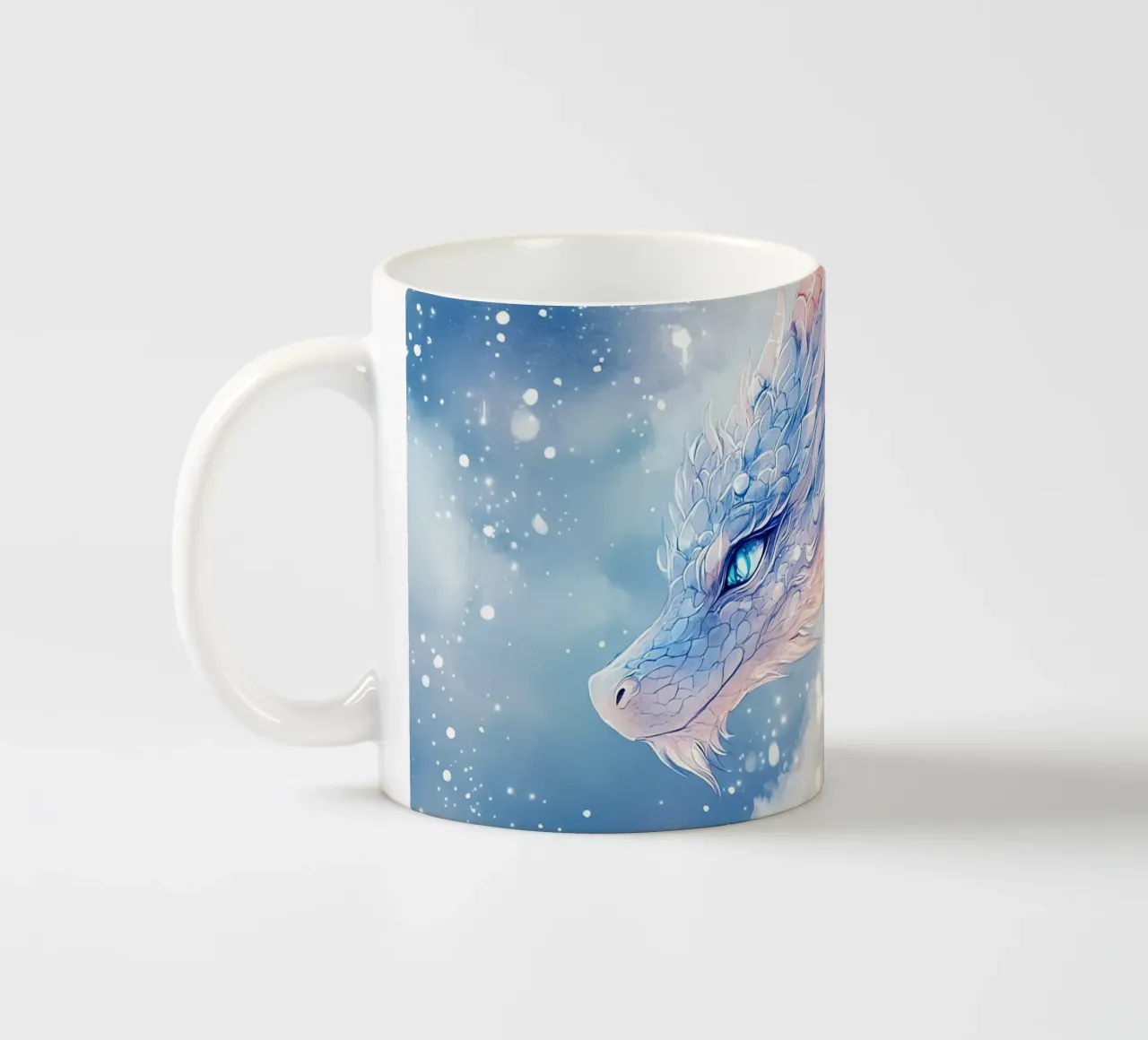 L'anima del drago tazza in ceramica da Théïa's Fantasia World