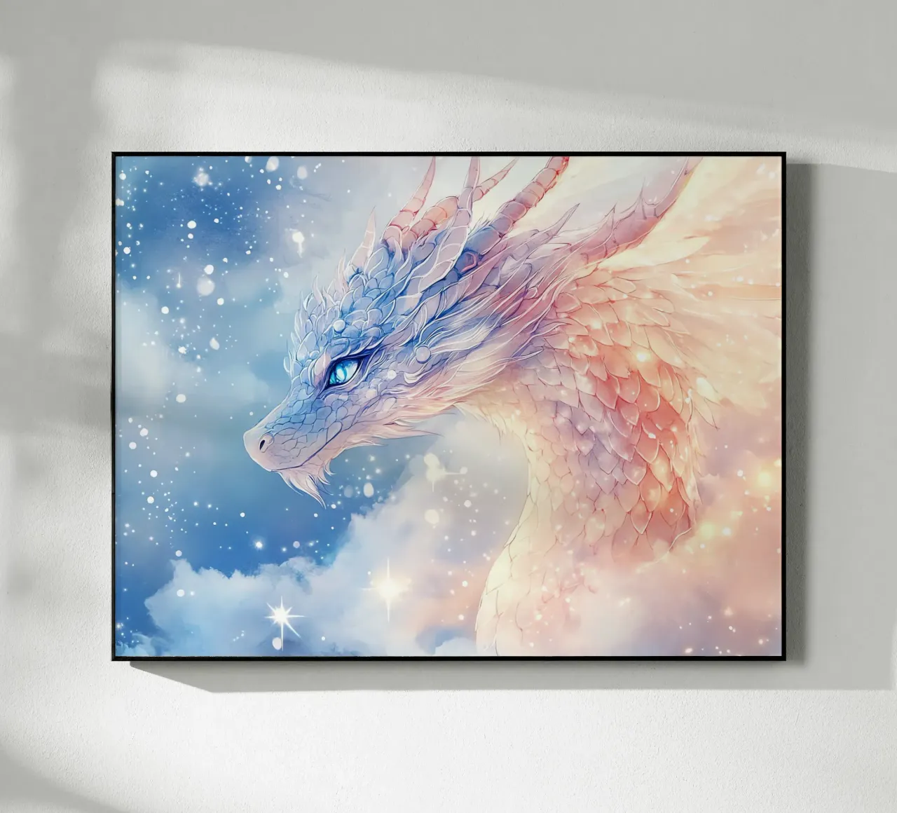 The dragon's soul acrylic glass by Théïa's Fantasia World