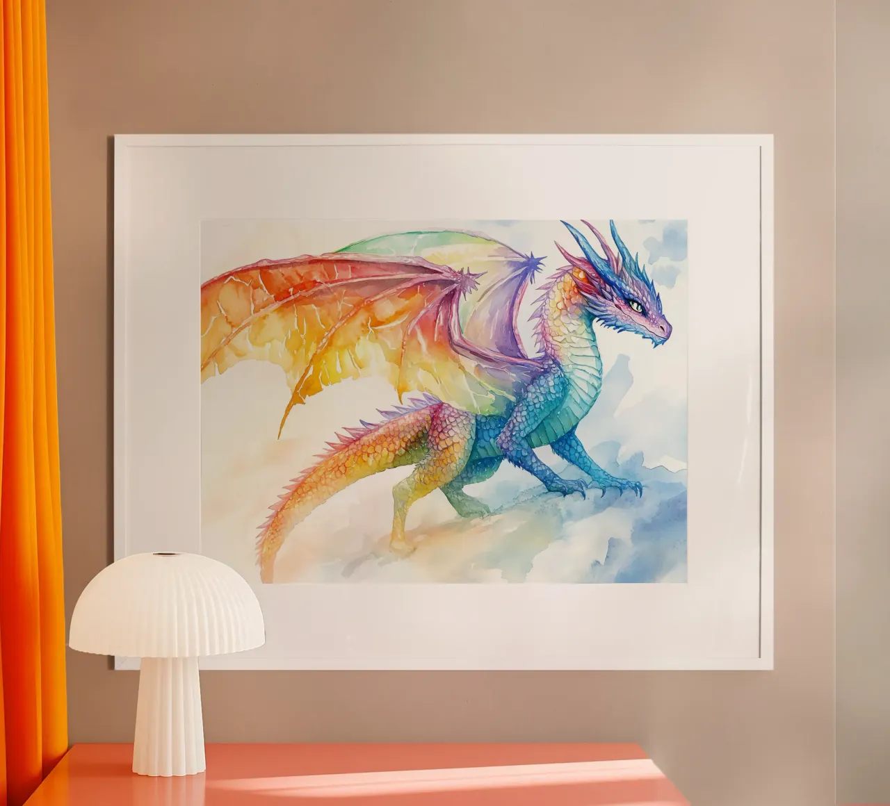 The dragon's soul hahnemühle by Théïa's Fantasia World