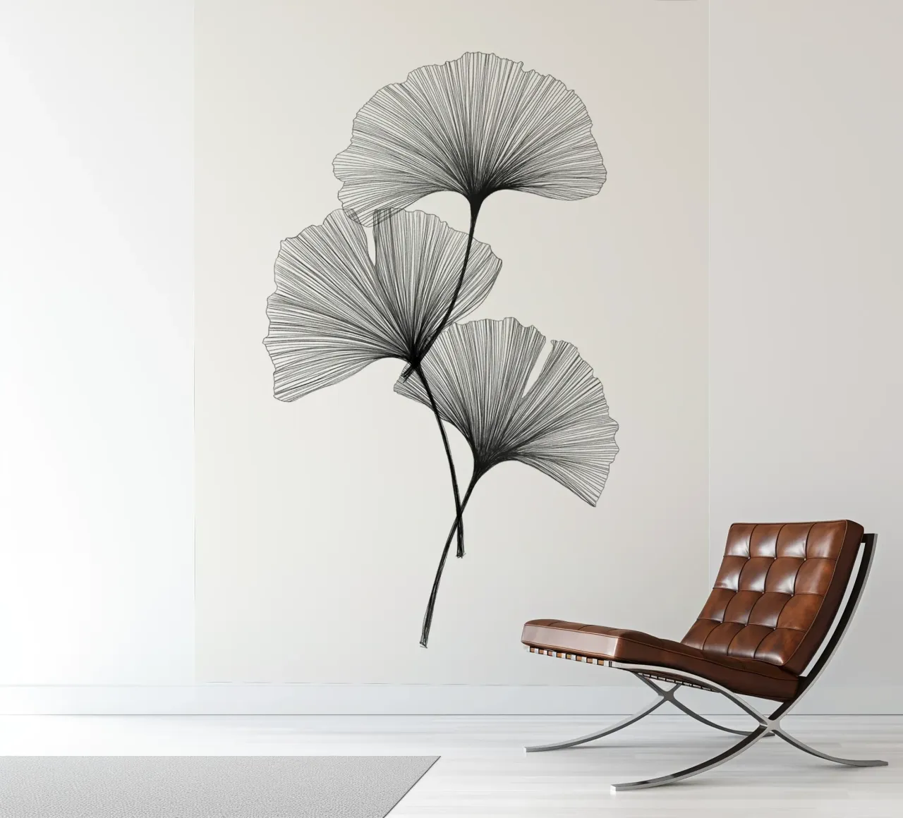 Cats & Dotz - Ginkgo photo wallpaper by The Artcircle