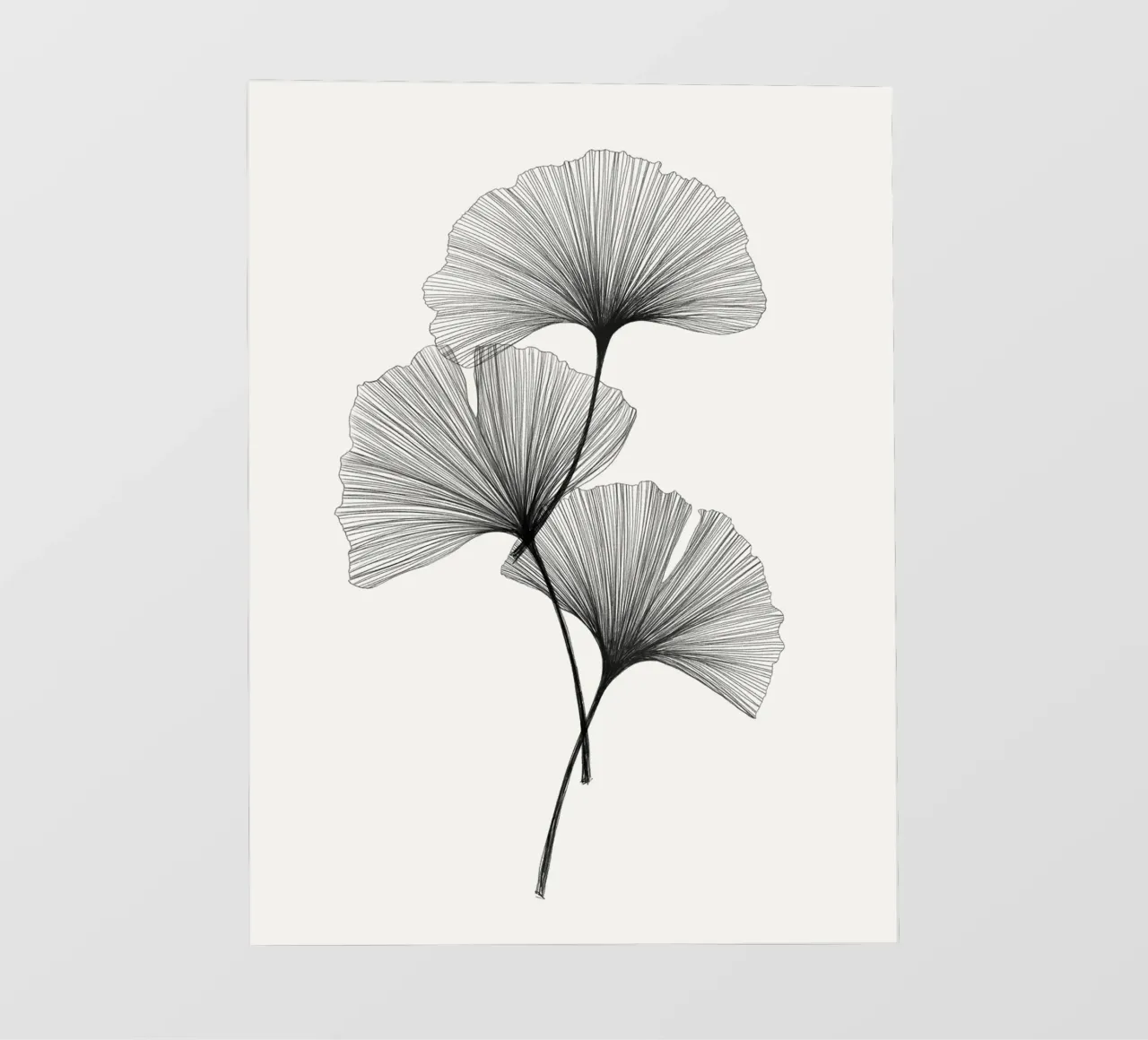 Cats & Dotz - Ginkgo photo wallpaper by The Artcircle