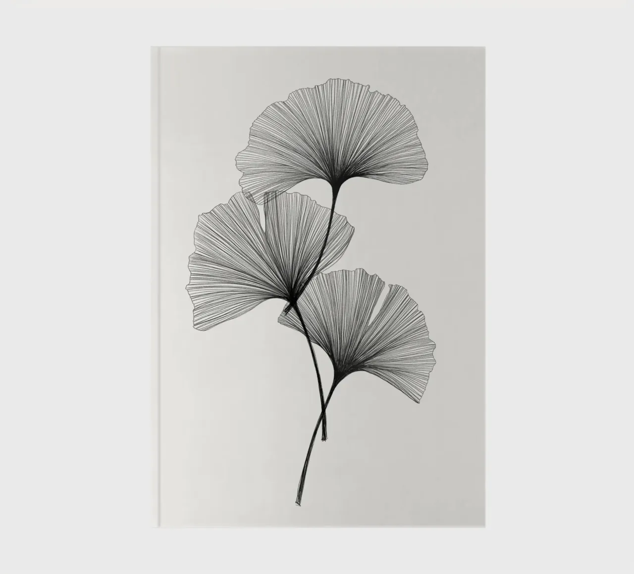 Cats & Dotz - Ginkgo notebook by The Artcircle