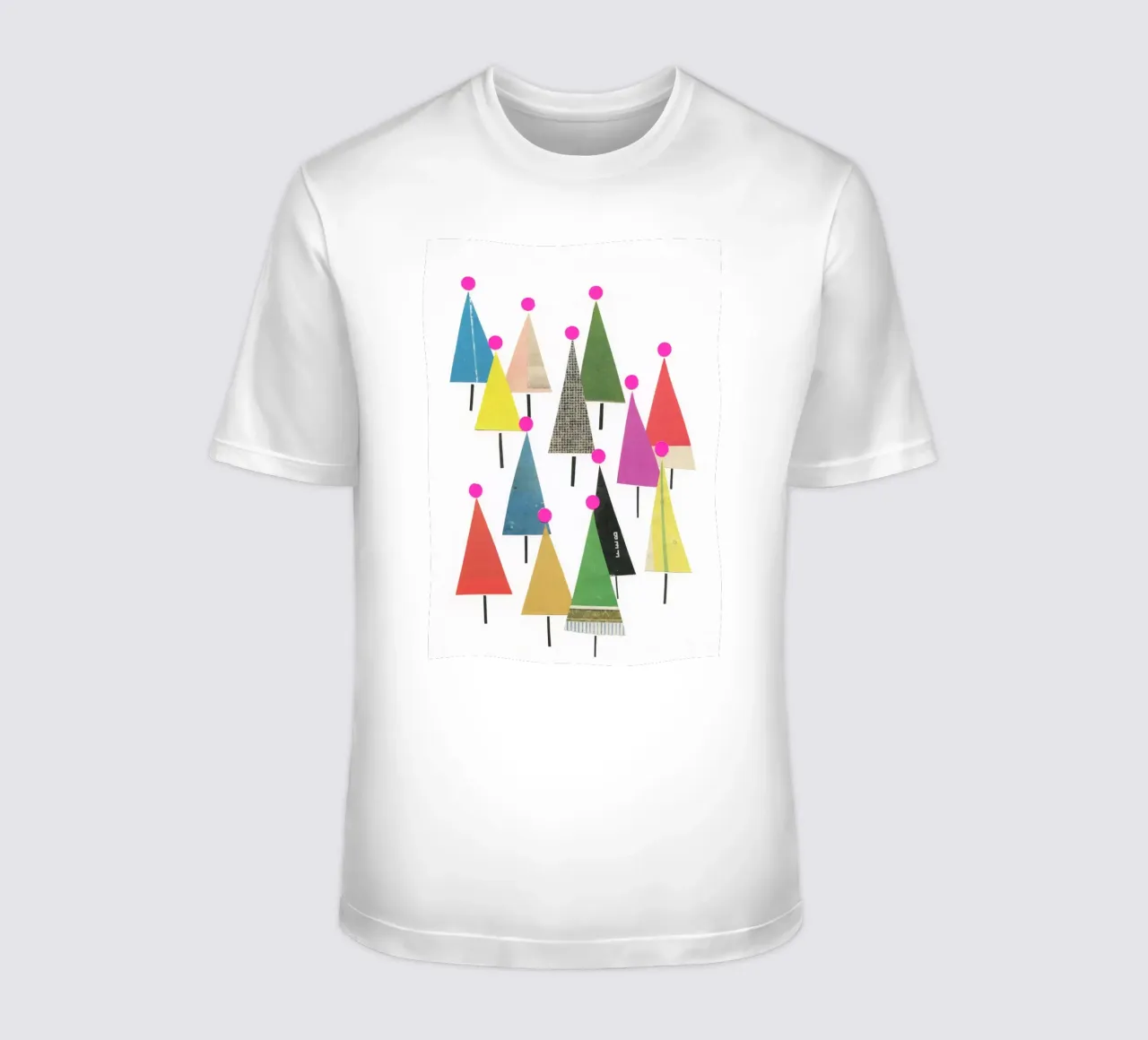 Foresta invernale t-shirt da Cassia Beck Collage