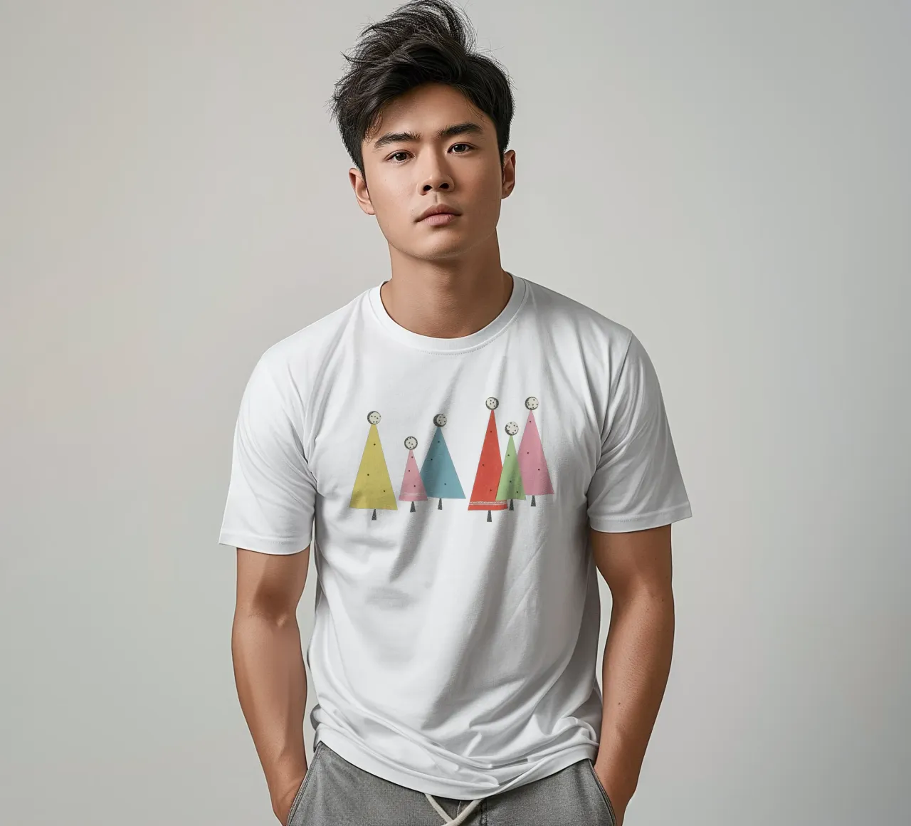 Alberi di Natale t-shirt da Cassia Beck Collage