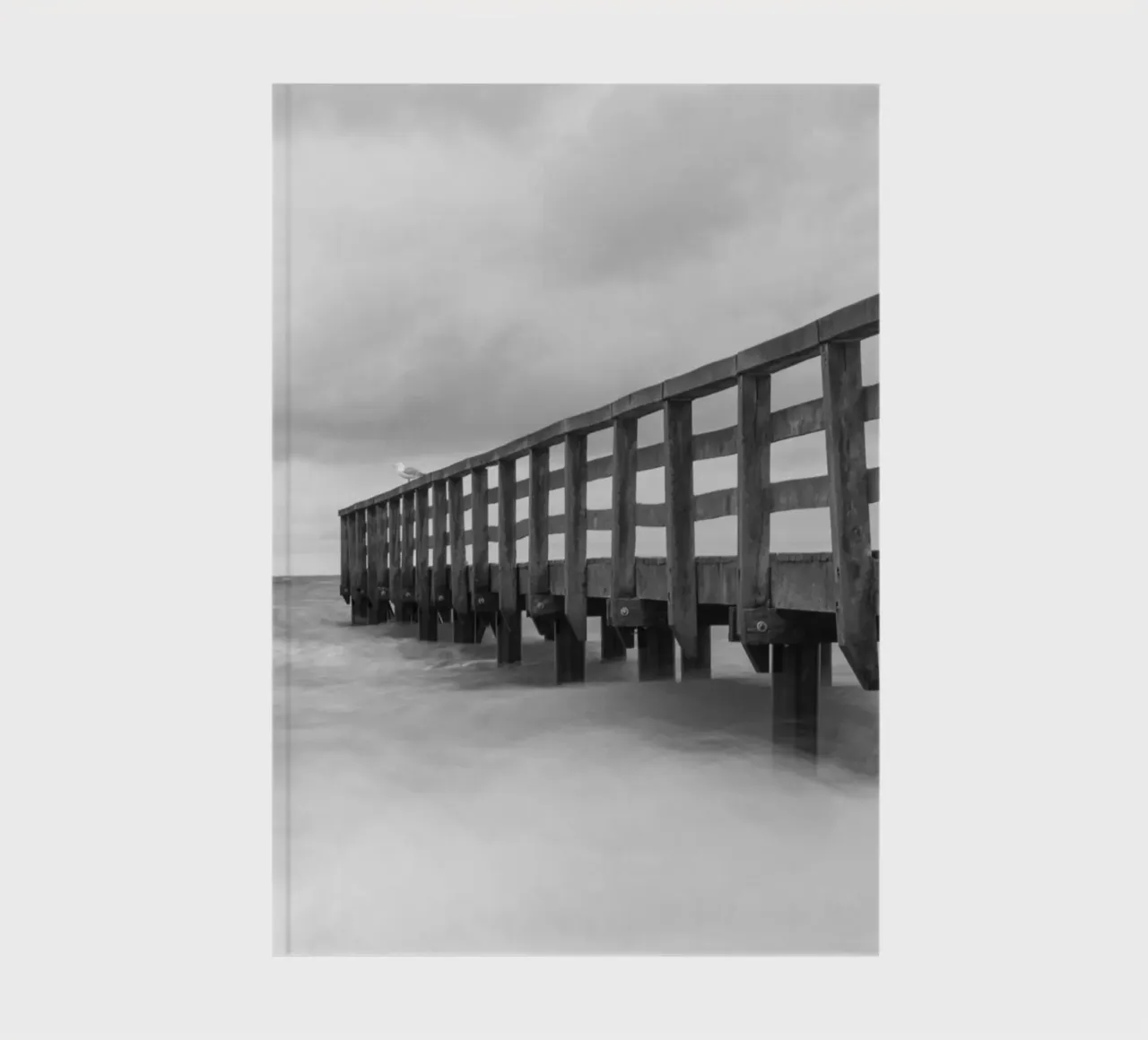 Old pier notebook by Barbara Buderath Fotodesign