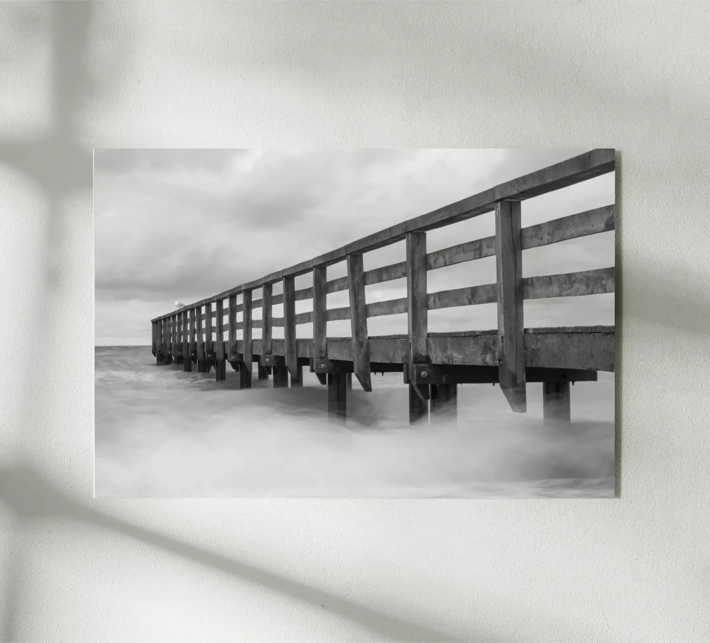Old pier acryl van Barbara Buderath Fotodesign