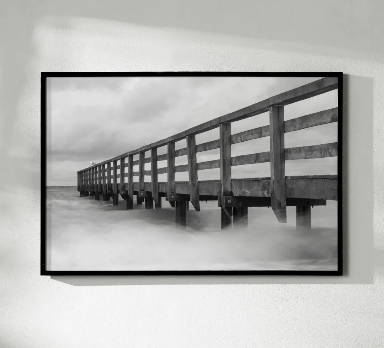 Vecchio molo poster da Barbara Buderath Fotodesign