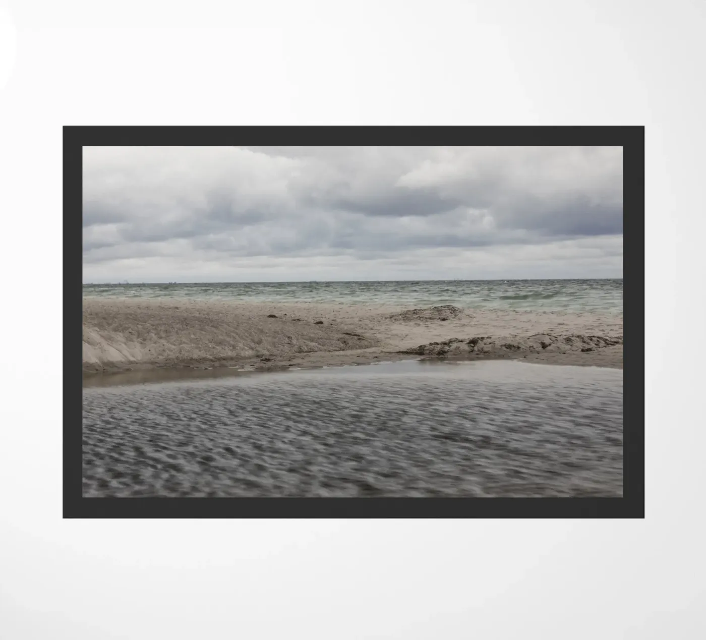 Calm sea doormat by Barbara Buderath Fotodesign