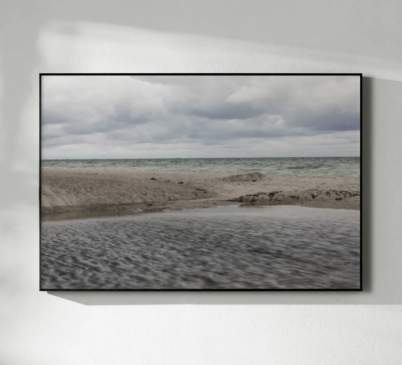 Kalme zee acryl van Barbara Buderath Fotodesign