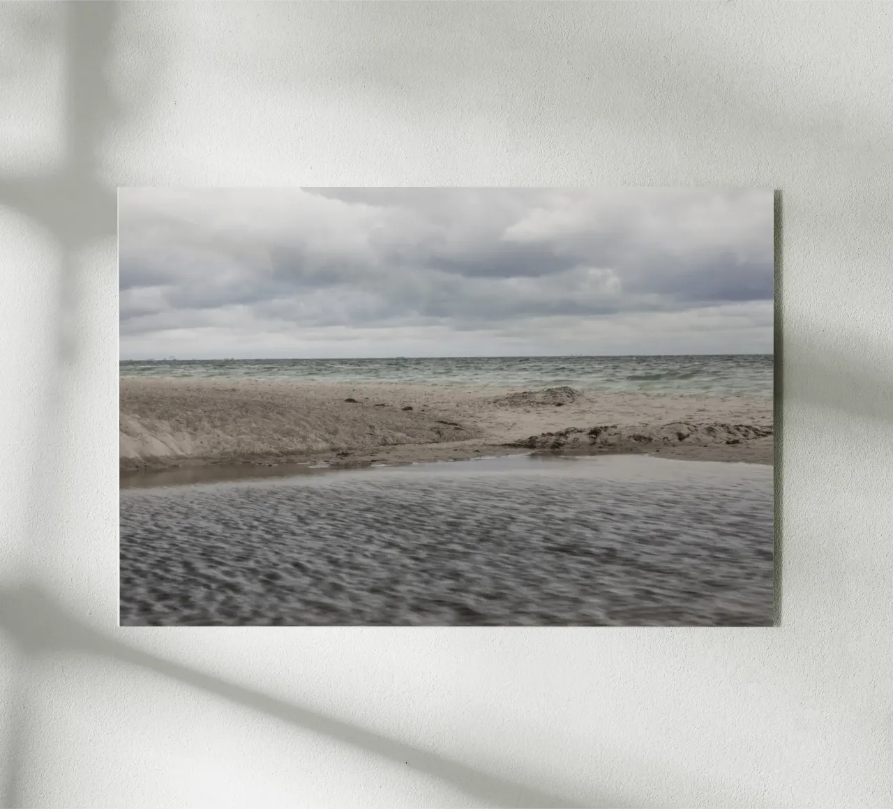 Kalme zee acryl van Barbara Buderath Fotodesign