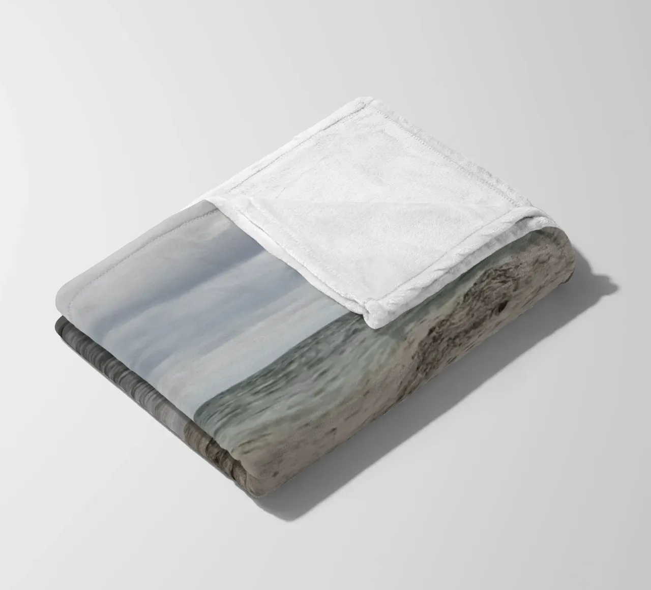 Mare calmo coperta in pile da Barbara Buderath Fotodesign