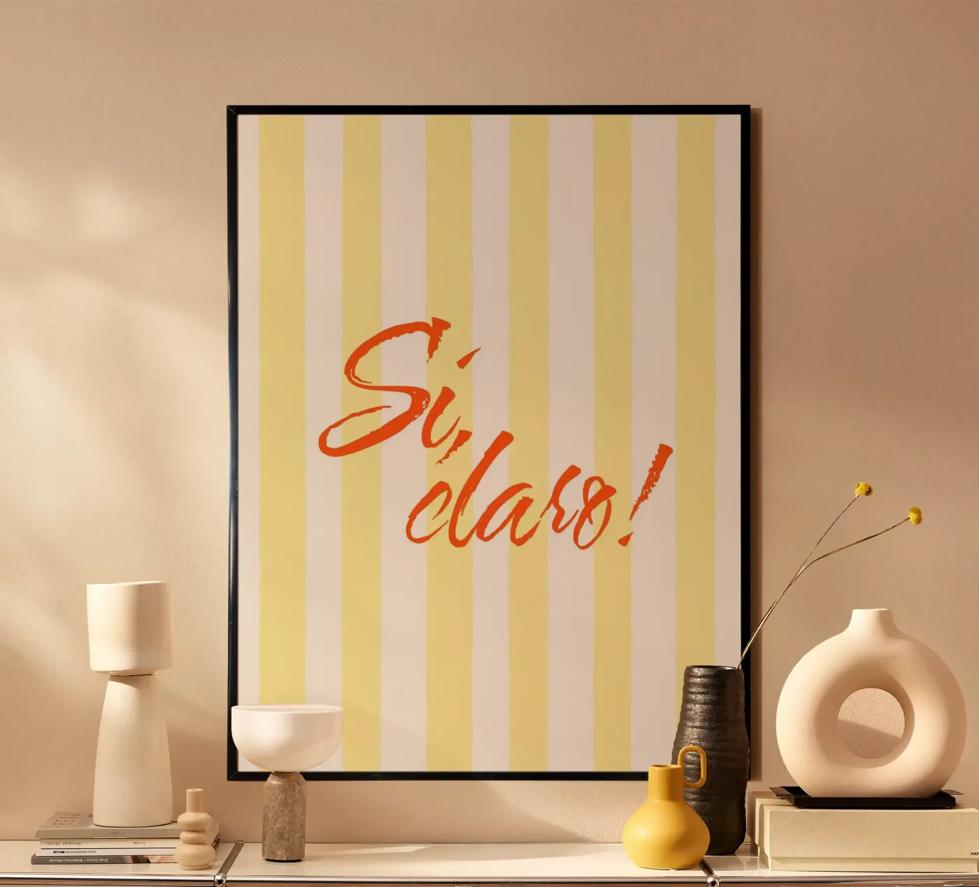 Sì, certo! poster da ArtDesign by KBK