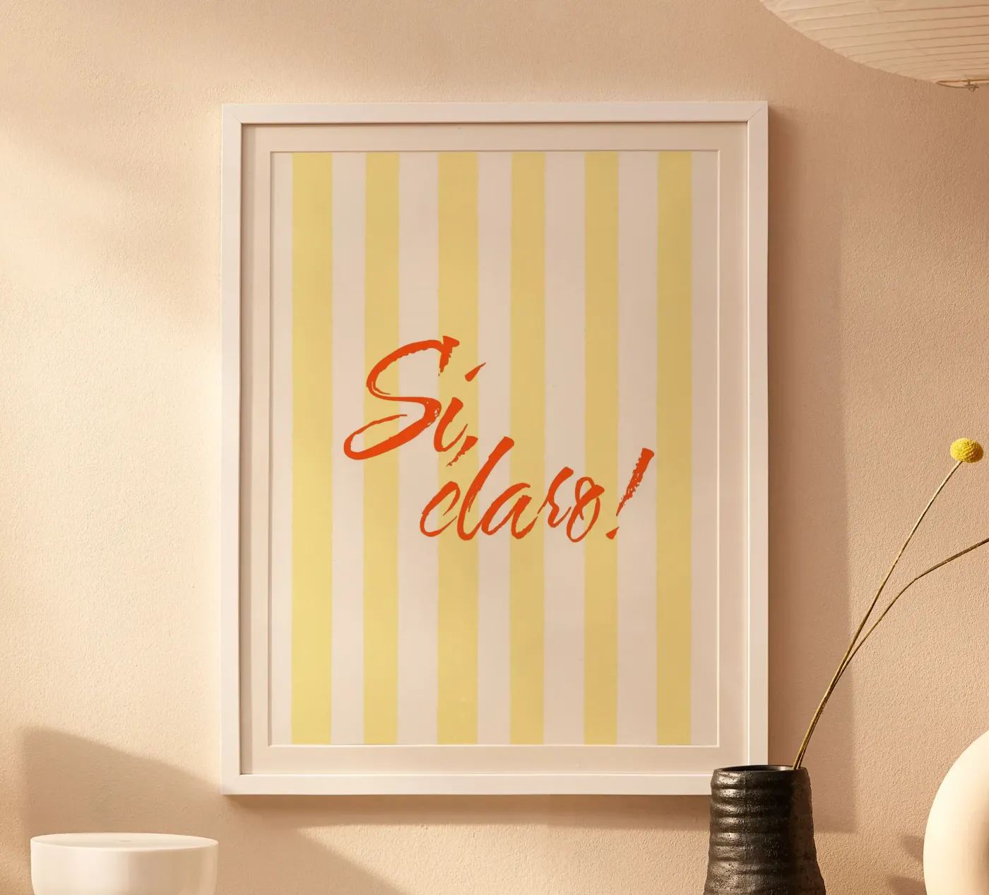 Sì, certo! poster da ArtDesign by KBK
