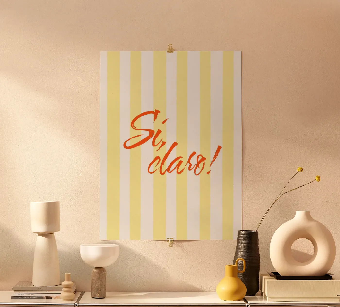 Sì, certo! poster da ArtDesign by KBK