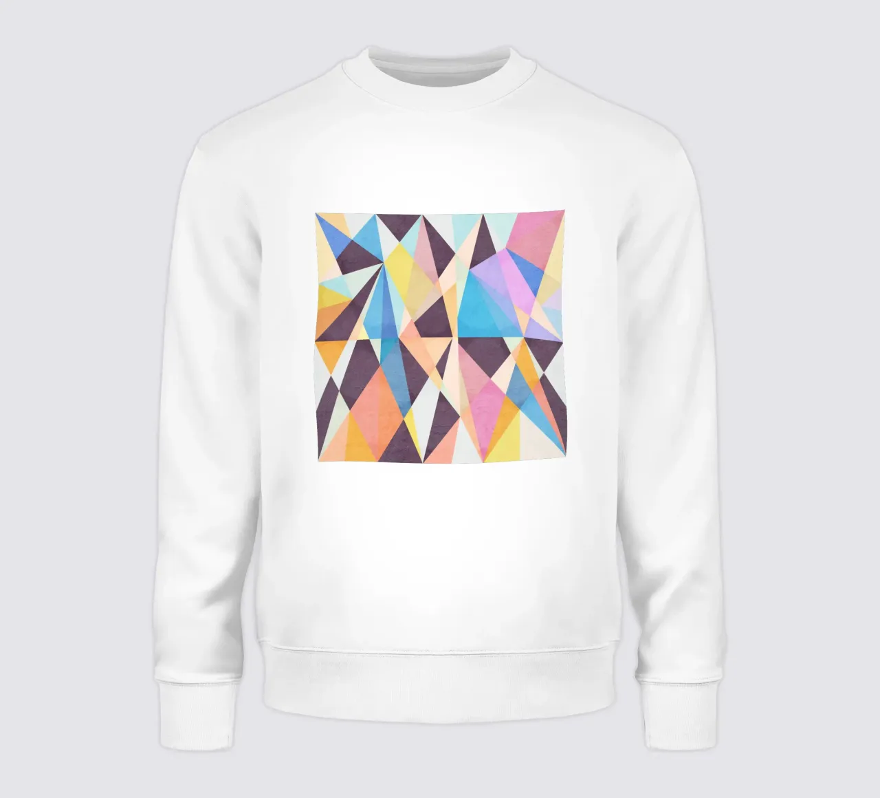 Abstract Fun sweatshirt van lovely lines