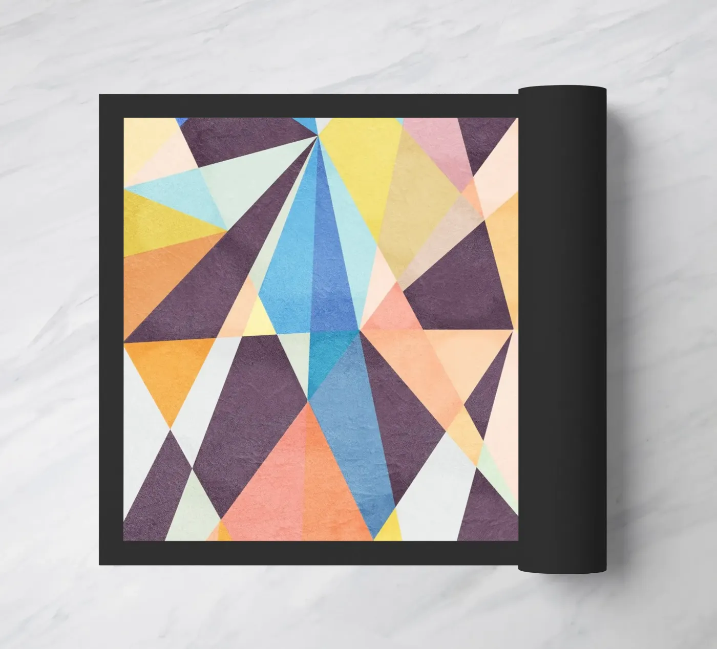 Abstract Fun deurmat van Lines Inside