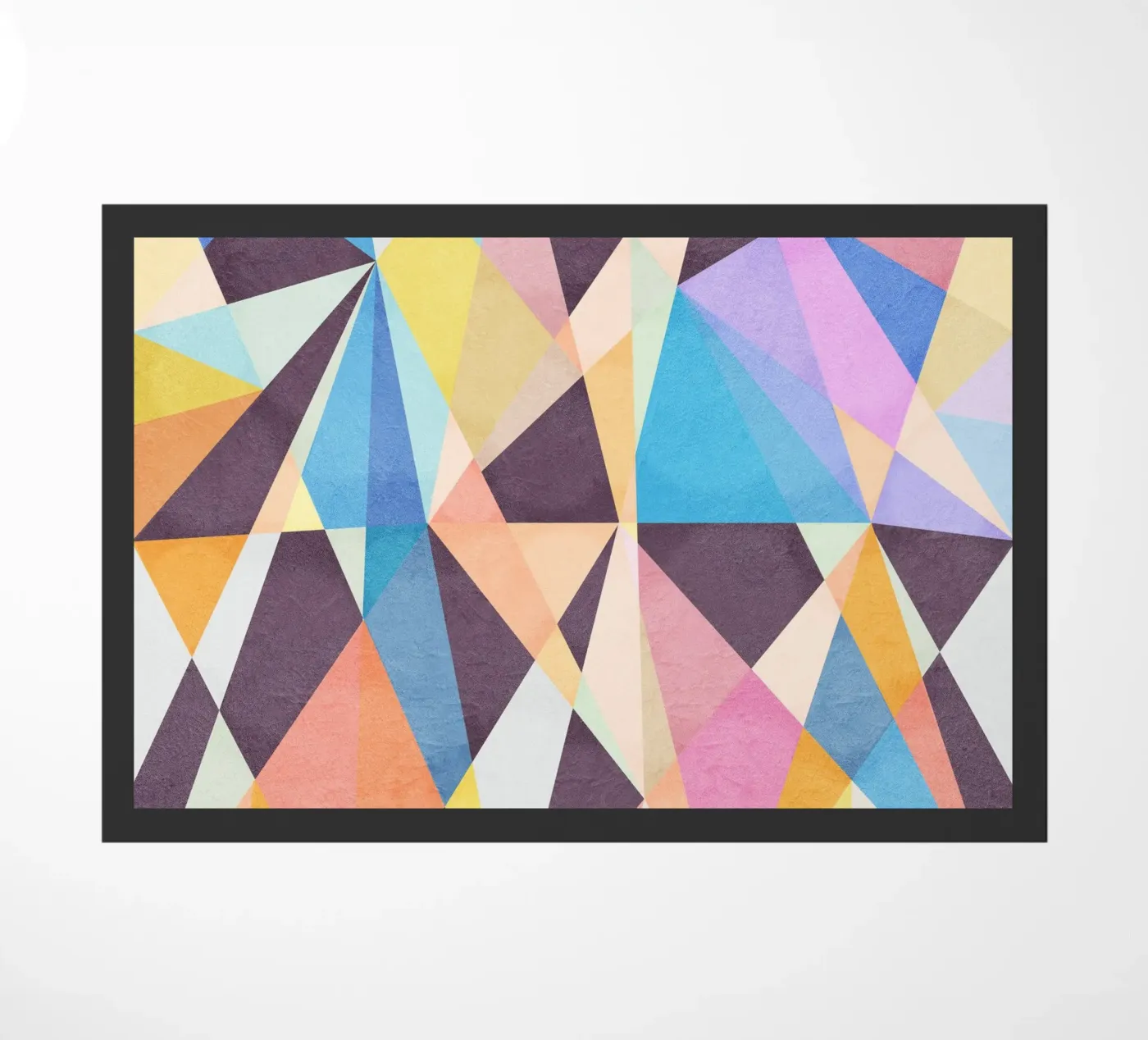 Abstract Fun deurmat van Lines Inside