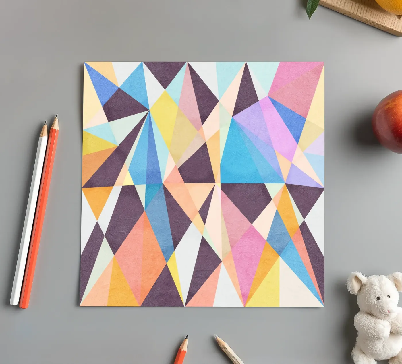 Abstract Fun sticker sheet by Lines Inside