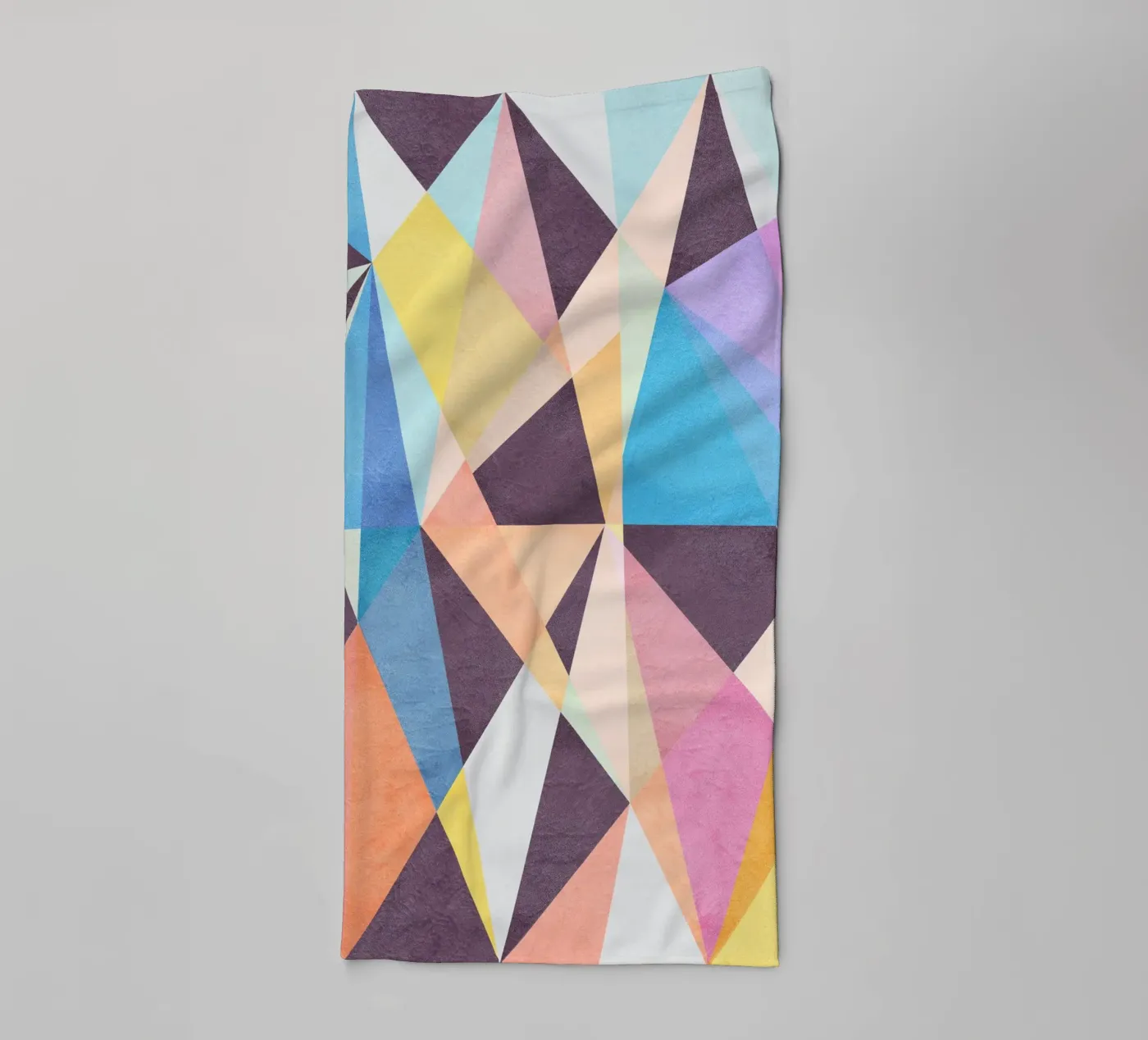 Abstract Fun badhanddoek van Lines Inside