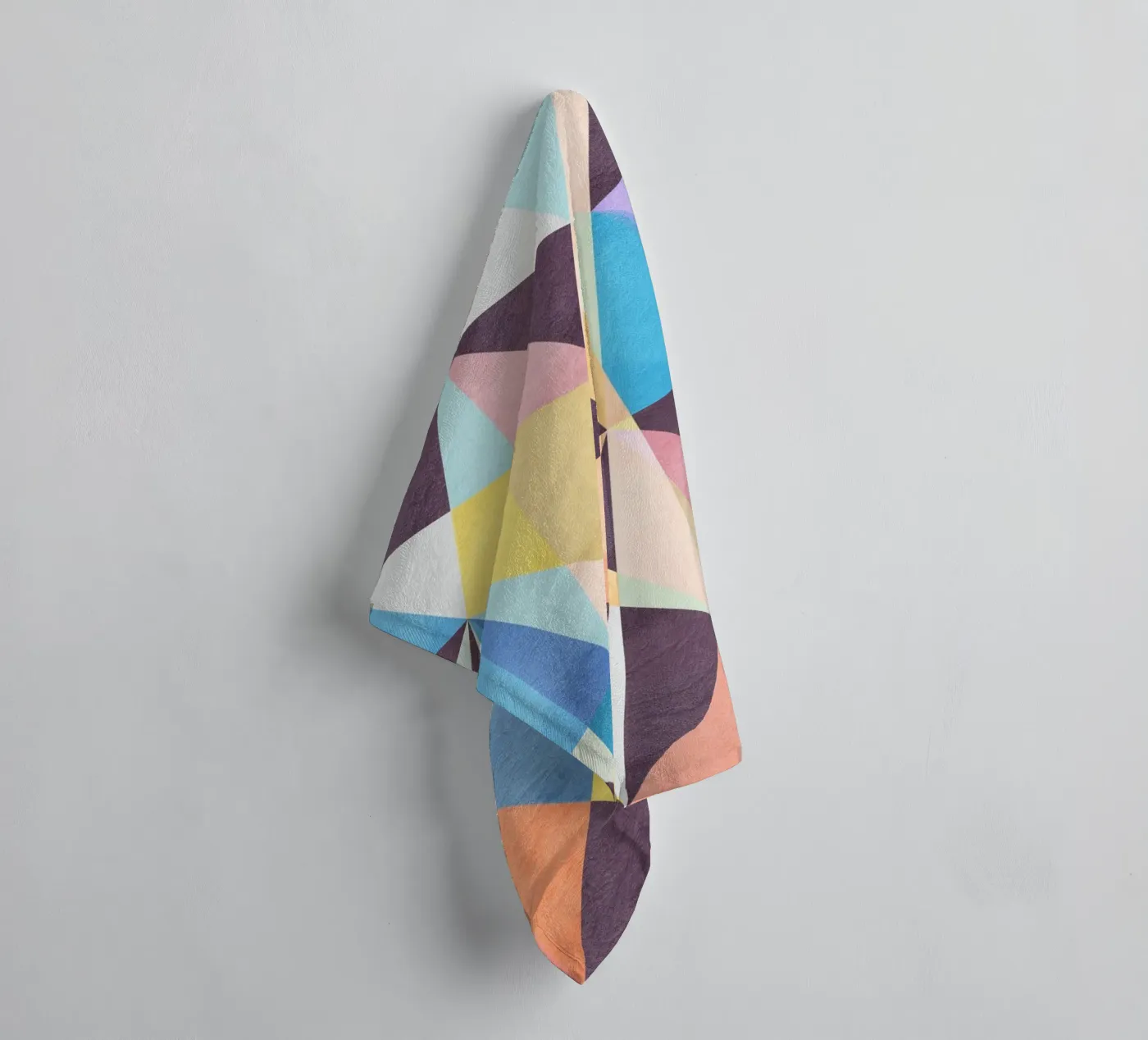 Abstract Fun badhanddoek van Lines Inside