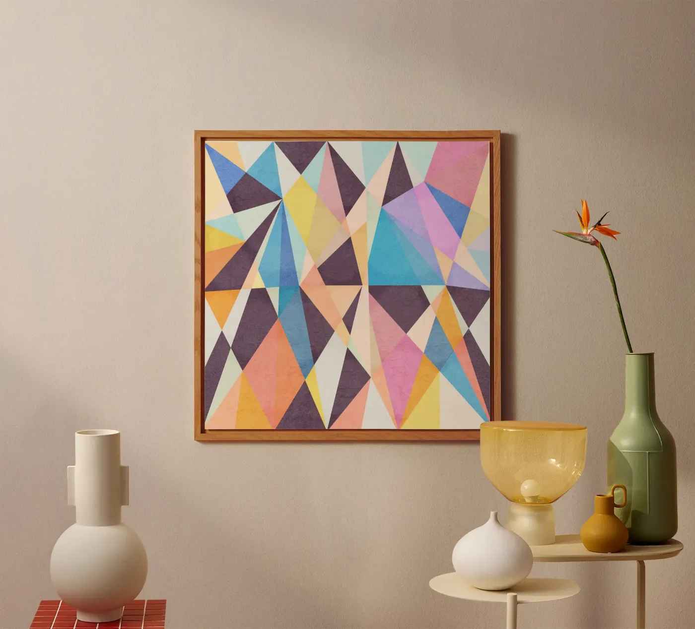 Abstract Fun forex plate by Lines Inside