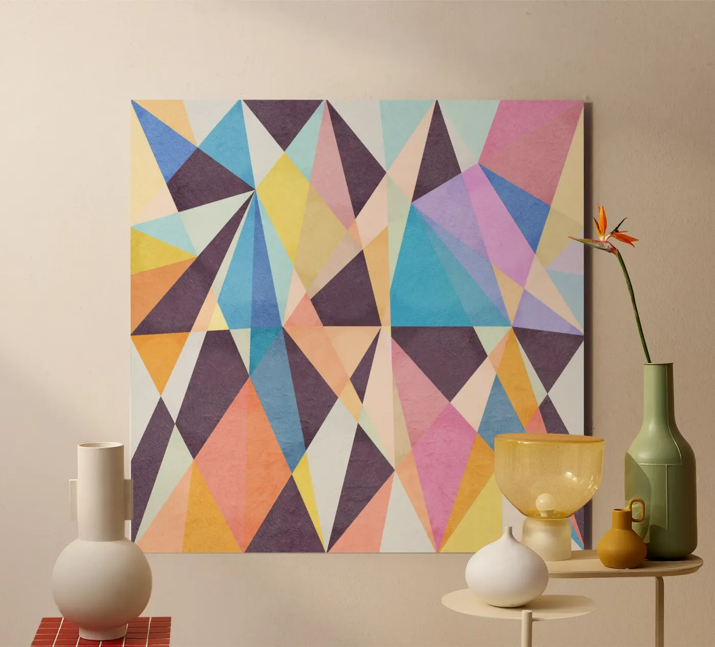 Abstract Fun forex plate by Lines Inside