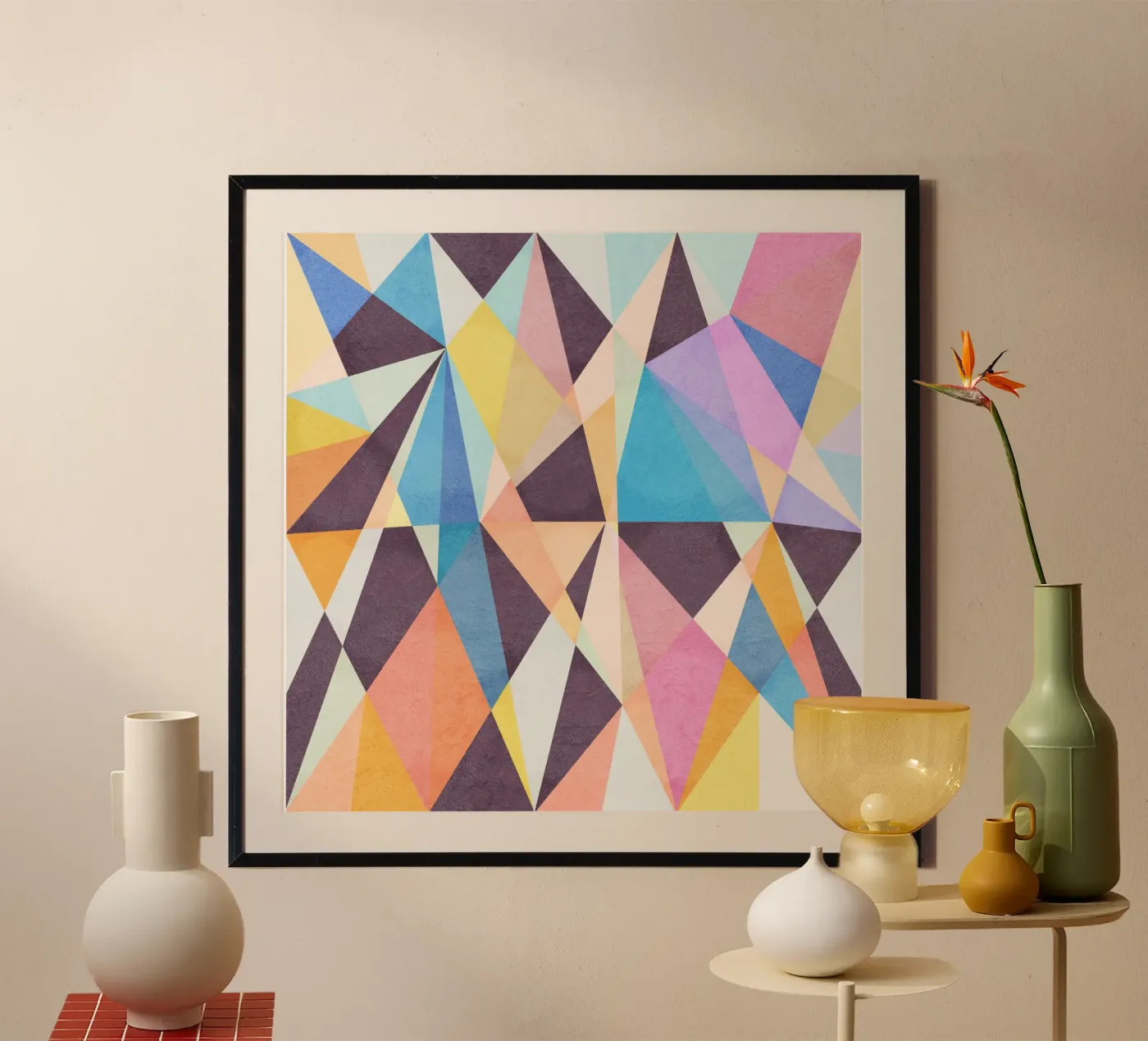 Abstract Fun poster by Lines Inside