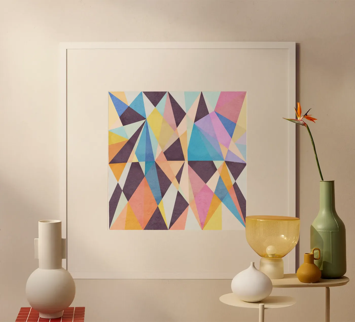 Abstract Fun poster by Lines Inside