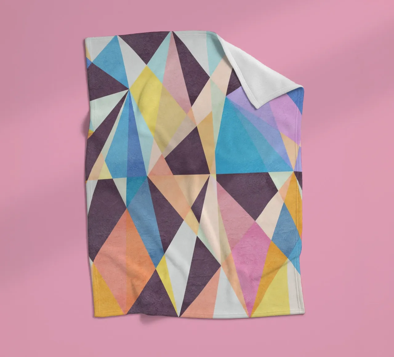 Abstract Fun coperta in pile da lovely lines