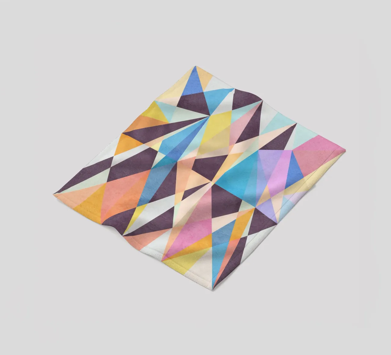 Abstract Fun coperta in pile da lovely lines