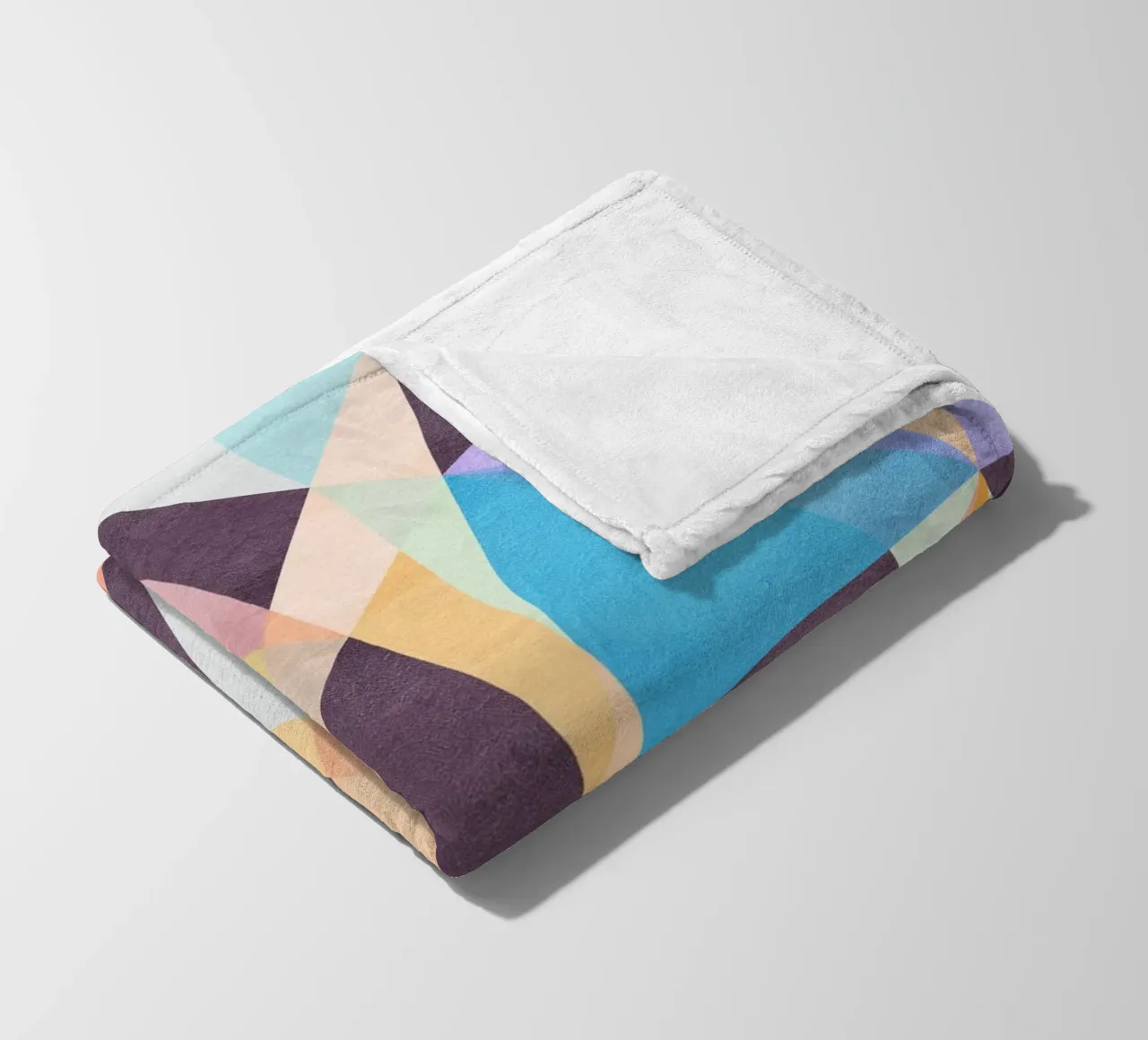 Abstract Fun coperta in pile da lovely lines