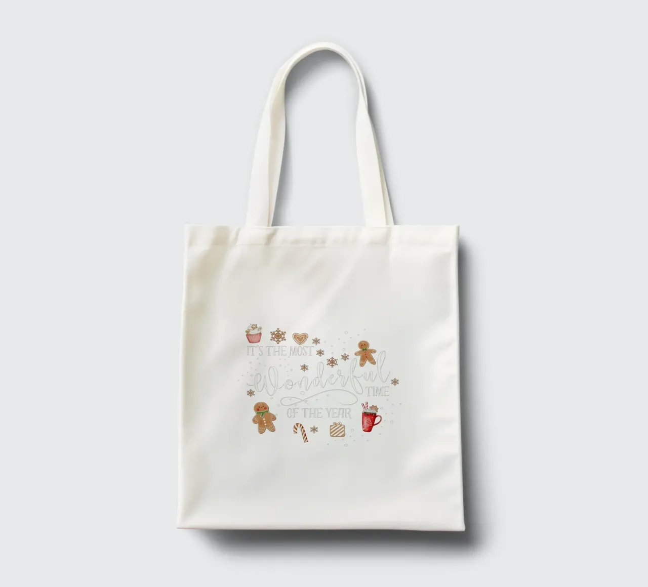 È IL PERIODO PIÙ BELLO DELL'ANNO borsa in juta da ArtDesign by KBK