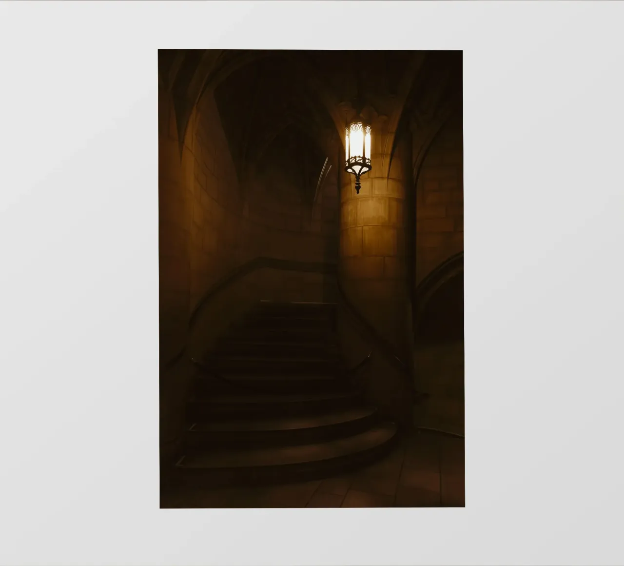 Scala mistica pellicola backlit da Nadine Ginzel