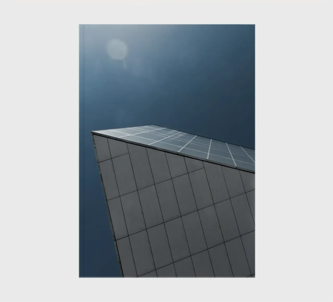 View into the sky notebook by Nadine Ginzel