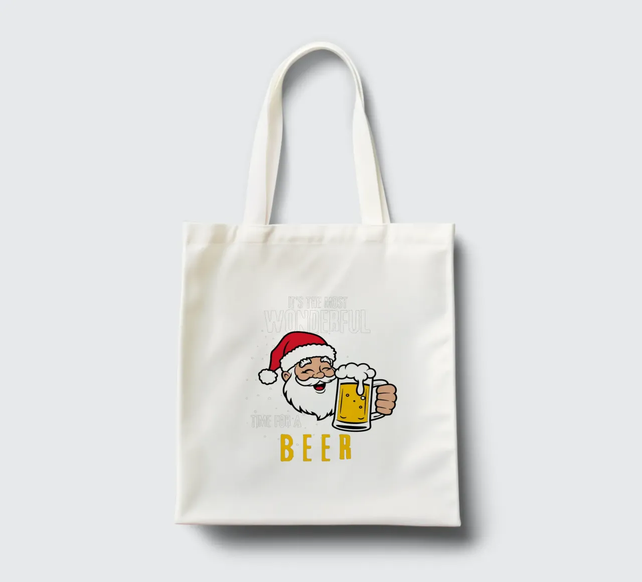 ES IST DIE SCHÖNSTE ZEIT FÜR EIN BIER IV Jutebeutel von ArtDesign by KBK