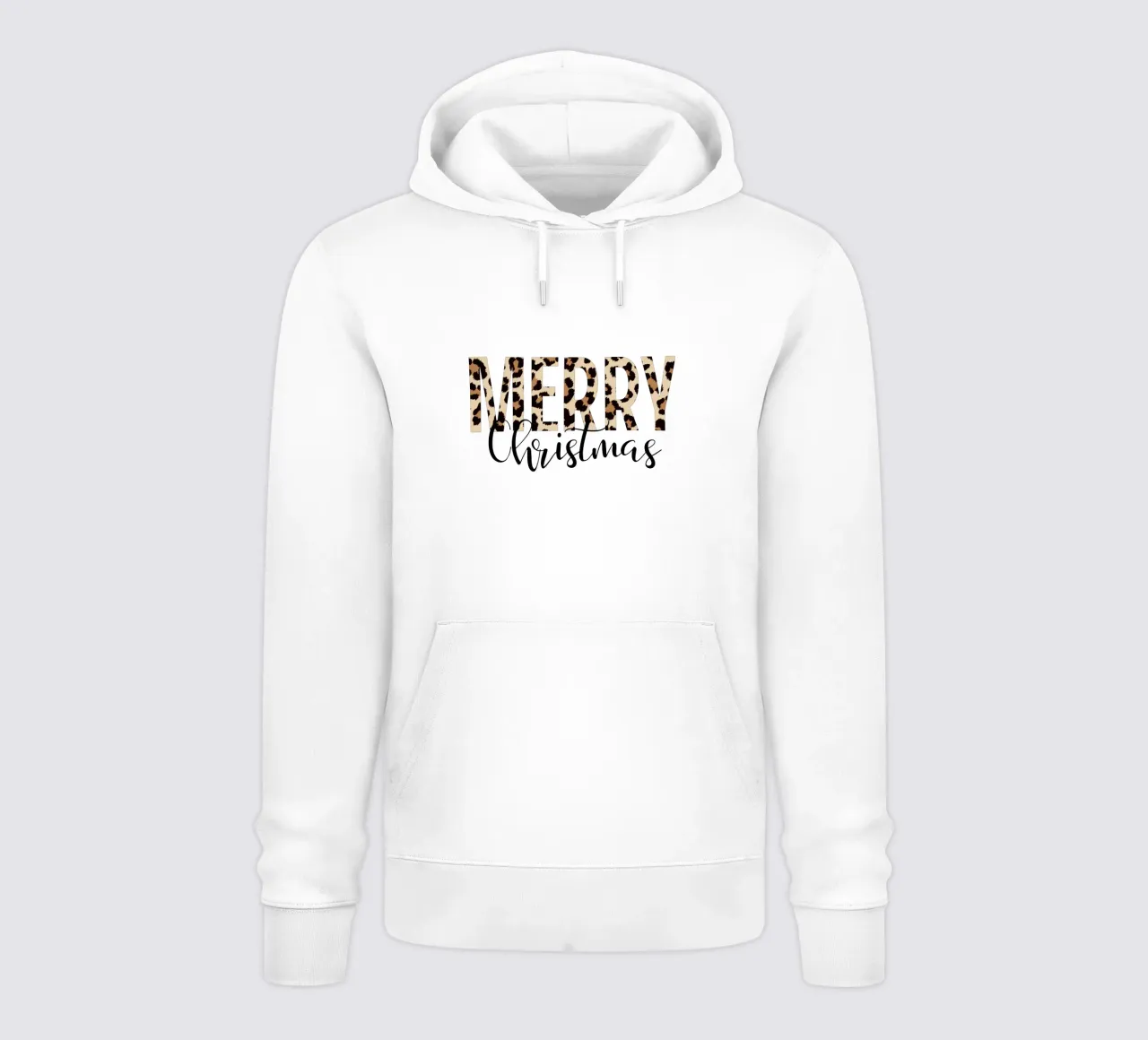 BUON NATALE Leo felpa con cappuccio da ArtDesign by KBK