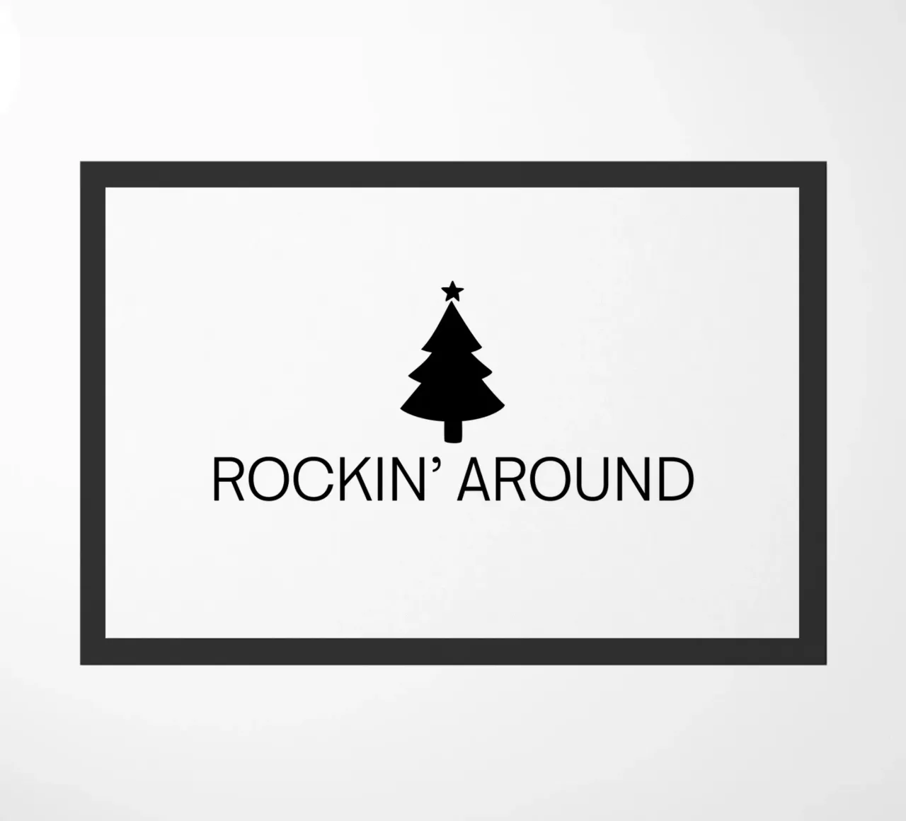 ROCK'IN AROUND felpudo de ArtDesign by KBK