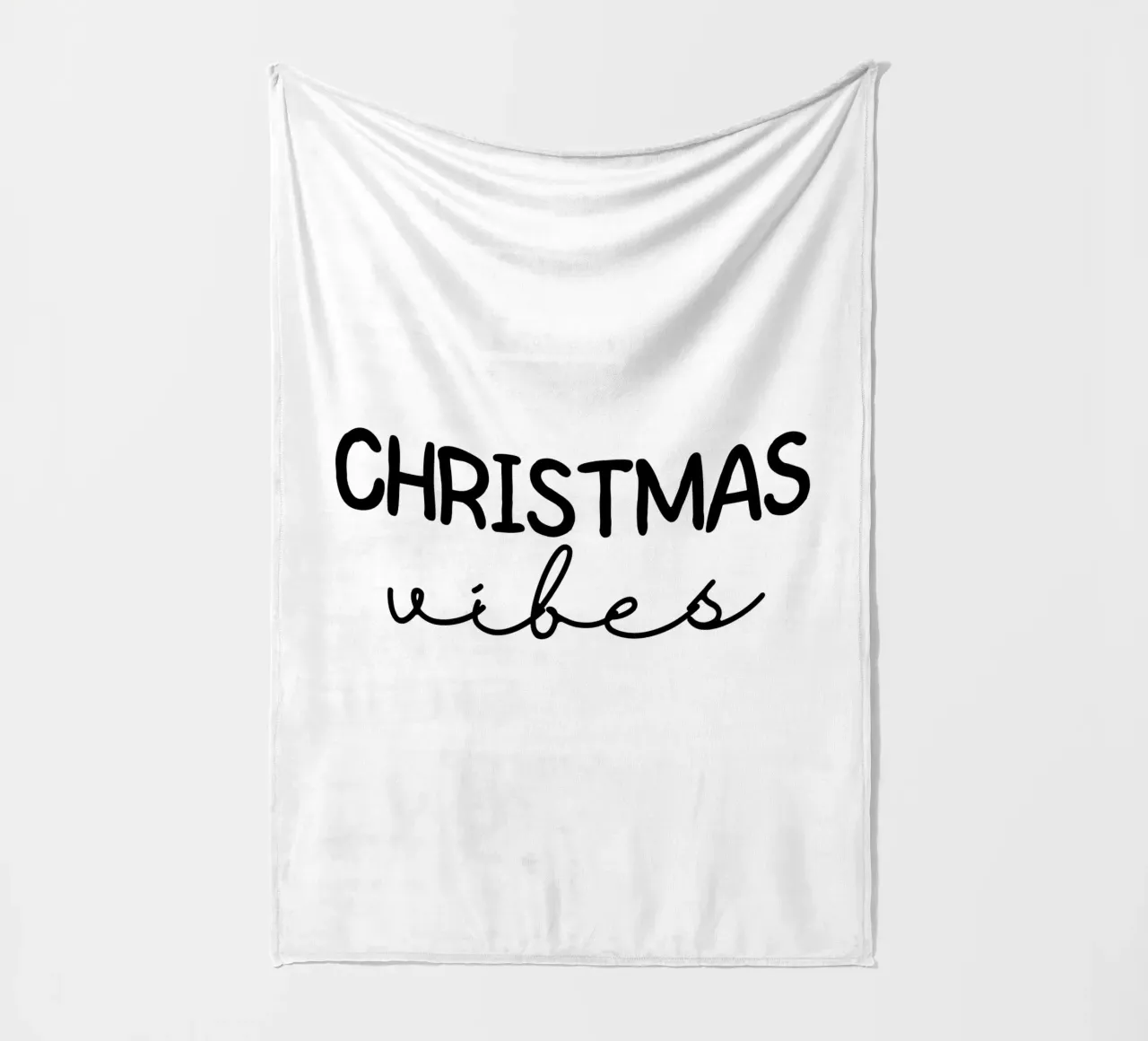 CHRISTMAS vibes coperta in pile da ArtDesign by KBK