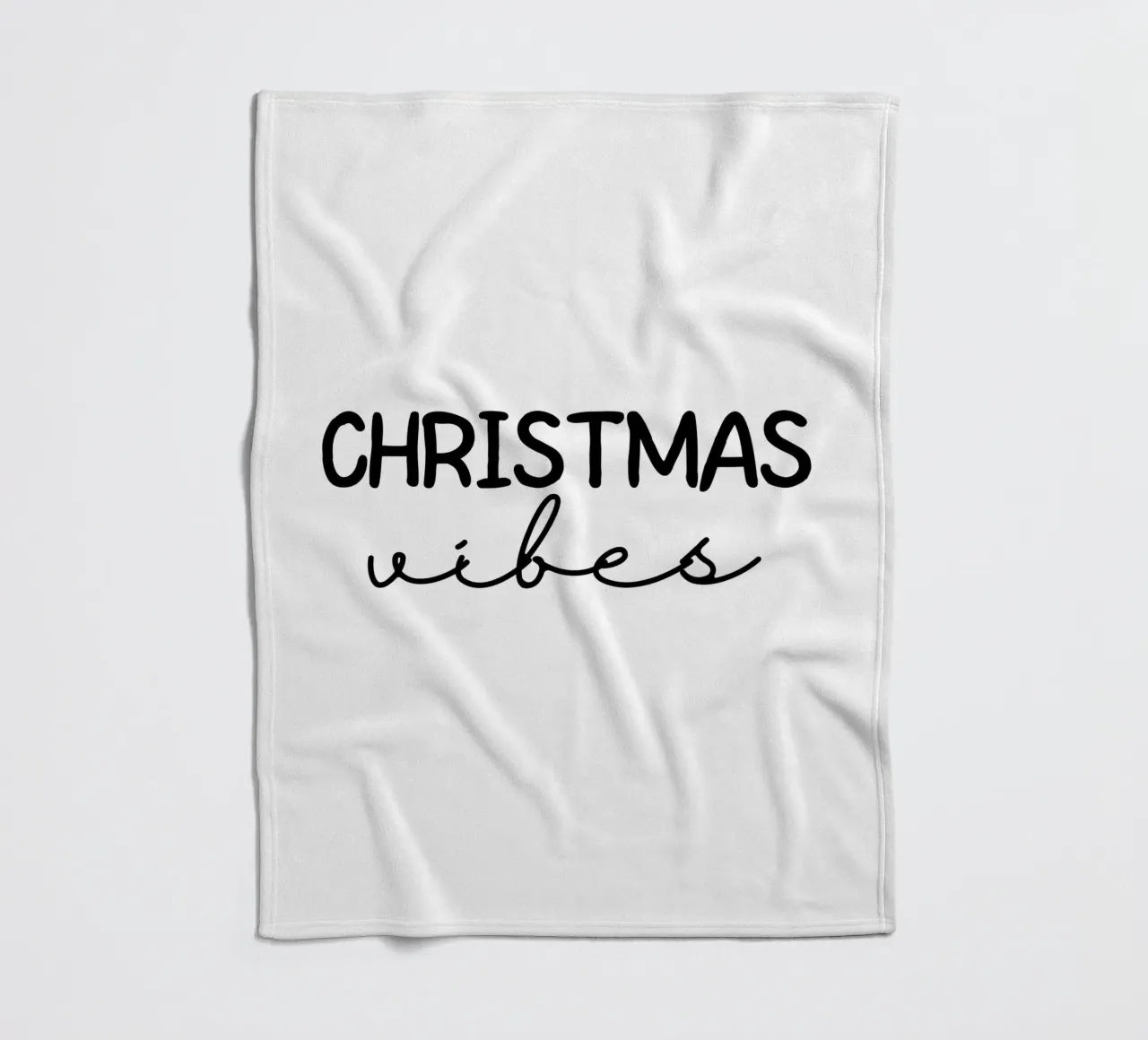 CHRISTMAS vibes coperta in pile da ArtDesign by KBK