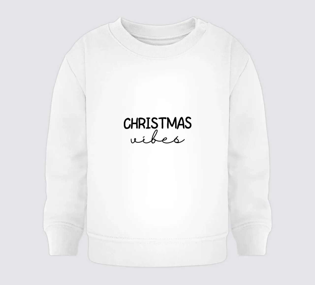 CHRISTMAS vibes felpa neonato da ArtDesign by KBK