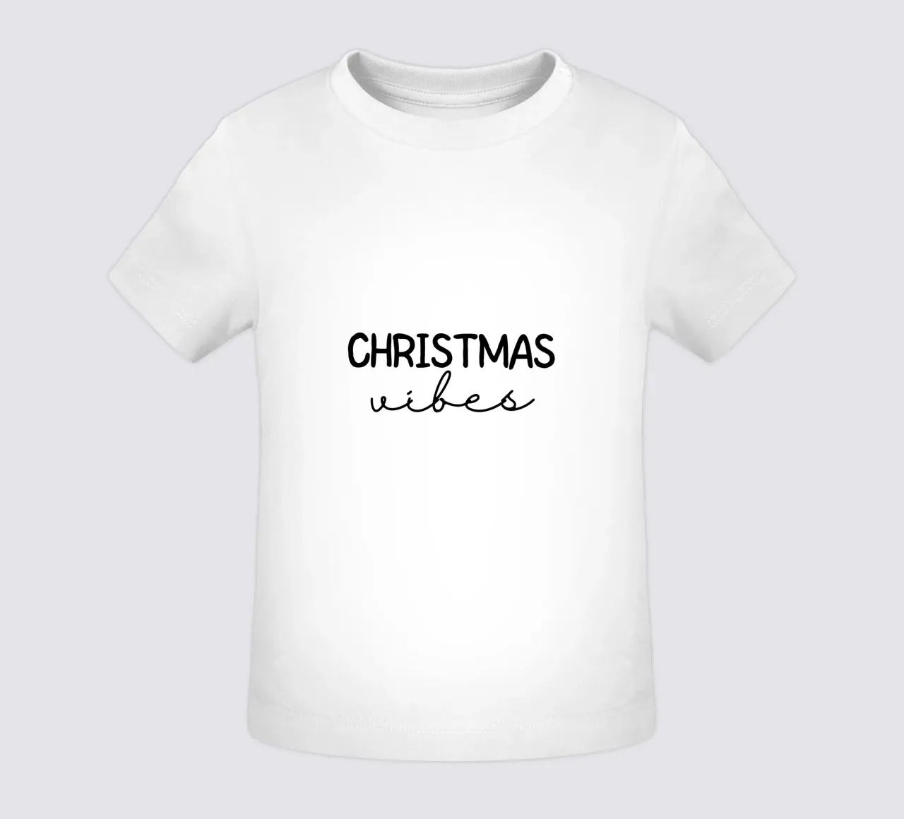 CHRISTMAS vibes maglietta neonato da ArtDesign by KBK