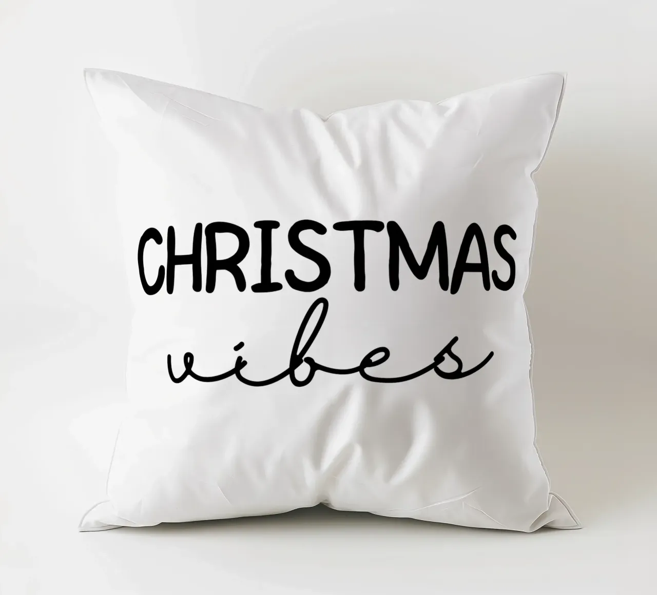 CHRISTMAS vibes cuscino da ArtDesign by KBK
