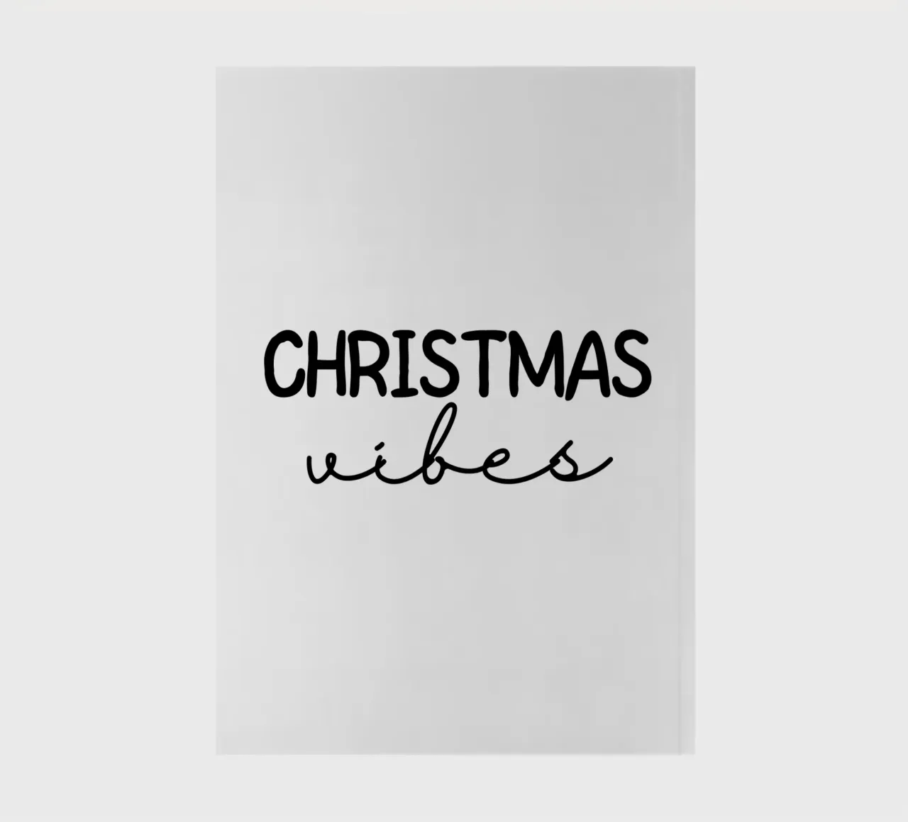 CHRISTMAS vibes notebook by ArtDesign by KBK