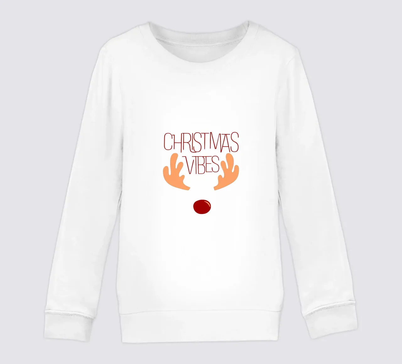 CHRISTMAS VIBES felpa bambino da ArtDesign by KBK