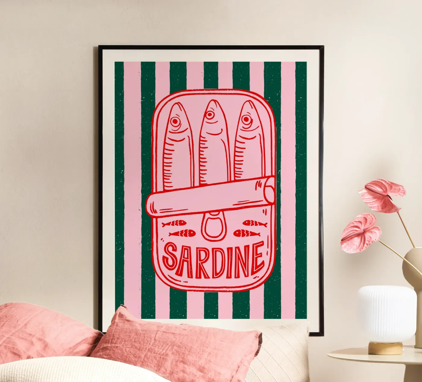 SARDINES poster da ArtDesign by KBK