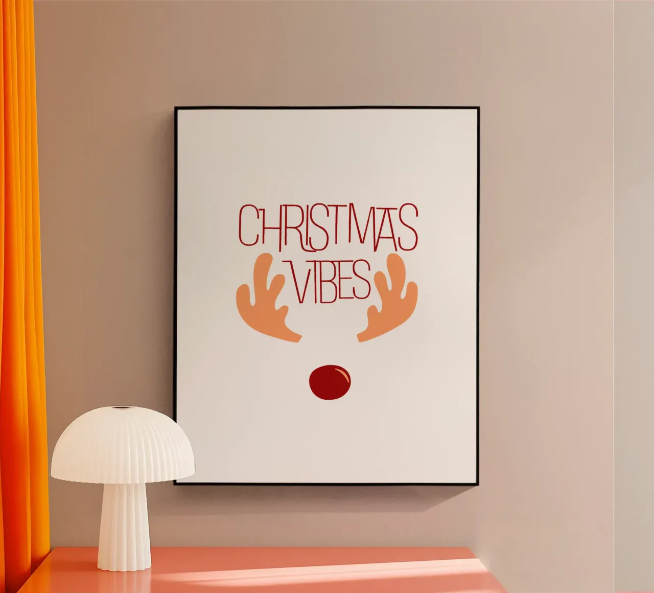 CHRISTMAS VIBES plexiglass da ArtDesign by KBK