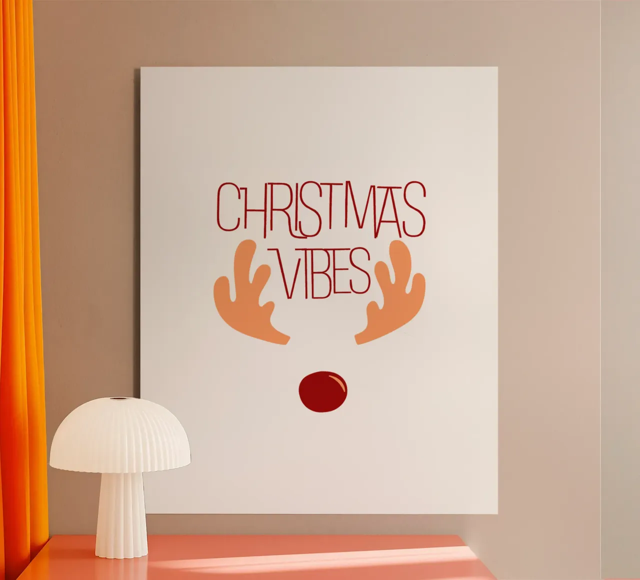 CHRISTMAS VIBES alluminio dibond da ArtDesign by KBK