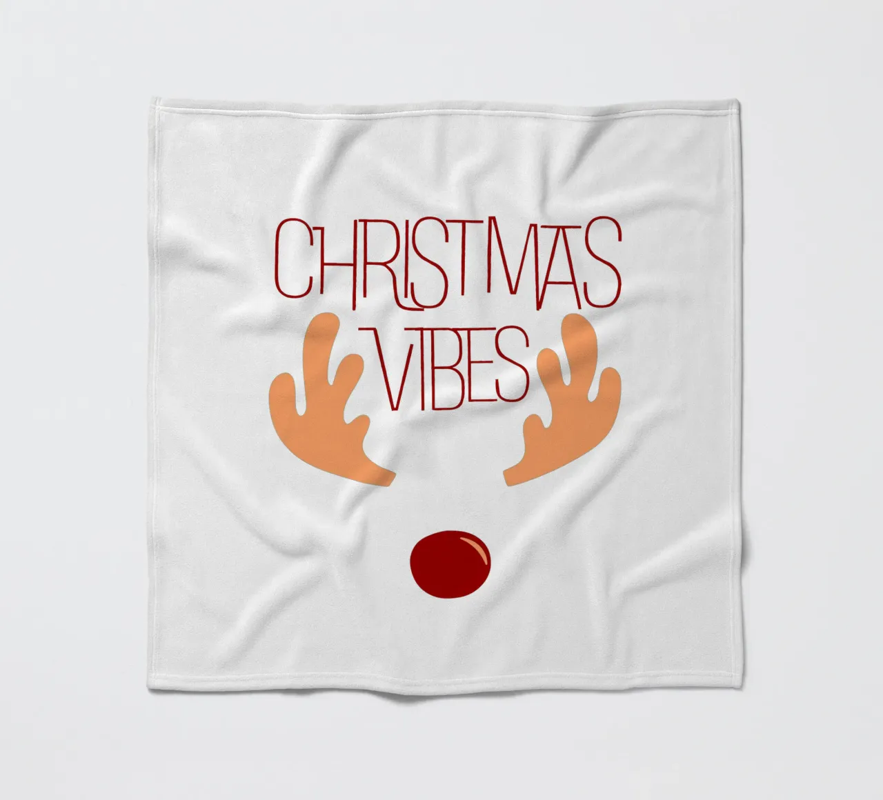 CHRISTMAS VIBES coperta in pile da ArtDesign by KBK