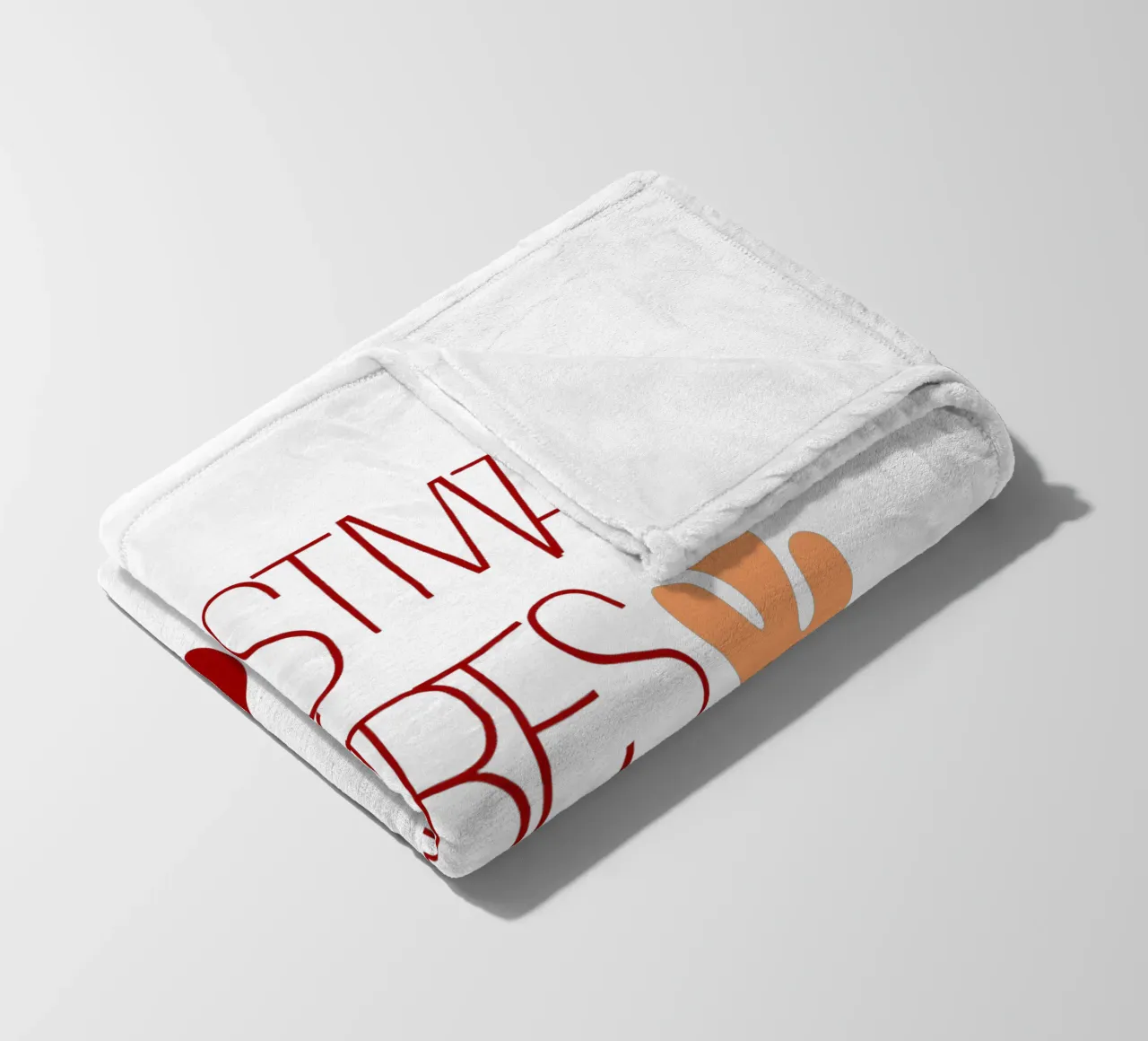 CHRISTMAS VIBES coperta in pile da ArtDesign by KBK