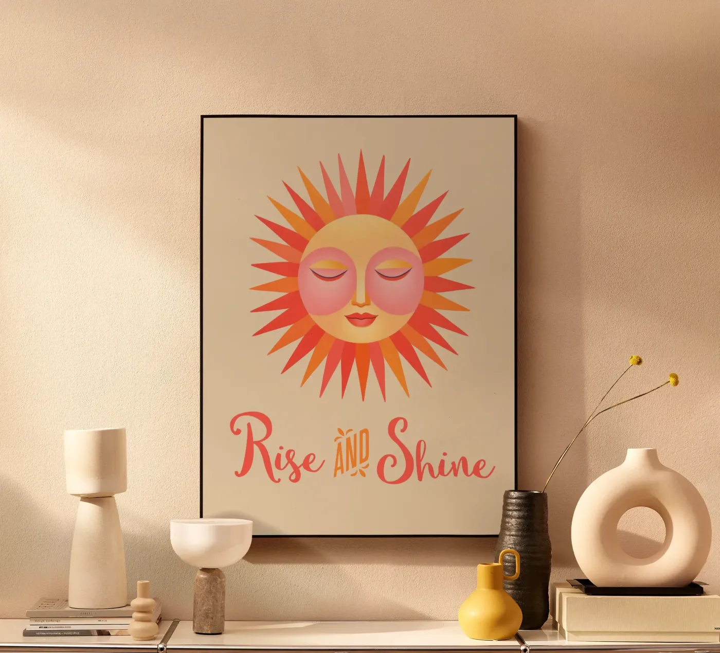 Rise And Shine Acryl-Glas von Andrea Haase Modern Home